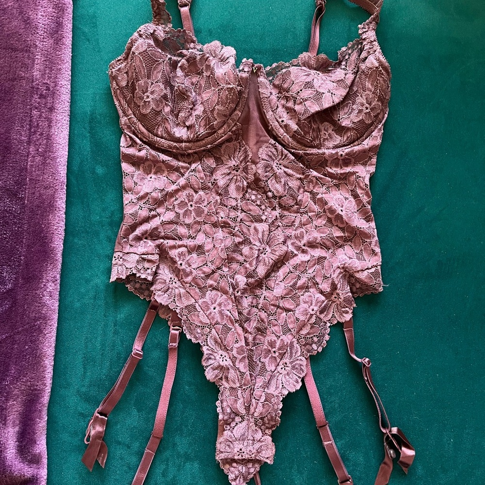 Victoria's Secret Wine/Plum Lace Bra Intimates